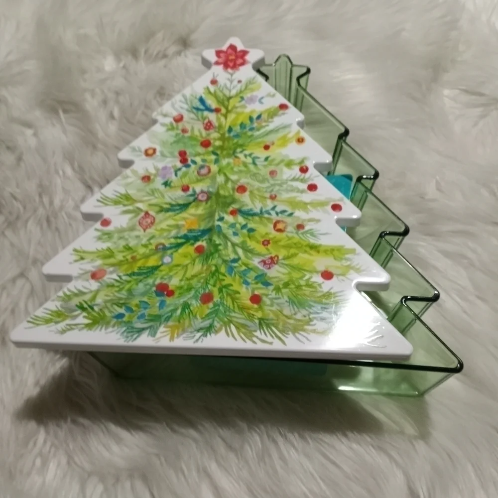 Pioneer Woman Christmas Tree Treat Container